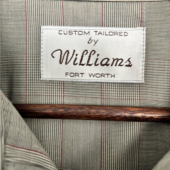 Men's Western Glen Plaid Dress Shirt - Picture 2 of 8